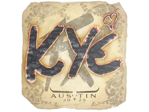 Sticker | kye | Austin 2025