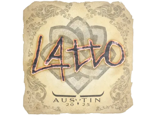 Sticker | latto | Austin 2025