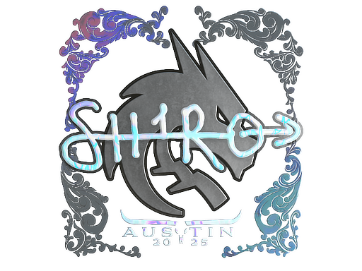 Sticker | sh1ro (Holo) | Austin 2025