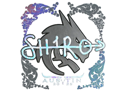 Sticker | sh1ro (Holo) | Austin 2025