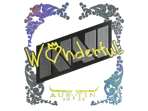 Sticker | w0nderful (Holo) | Austin 2025