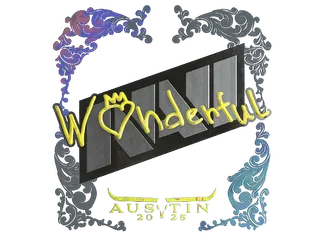 Sticker | w0nderful (Holo)