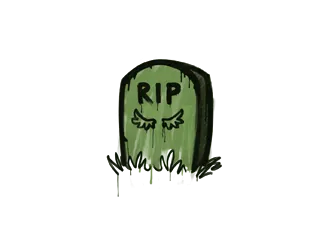 Sealed Graffiti | Tombstone (Battle Green)