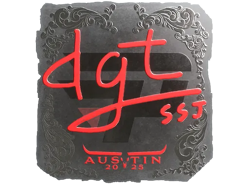Sticker | dgt (Foil) | Austin 2025