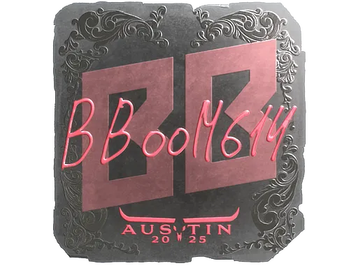 Sticker | Boombl4 (Foil) | Austin 2025