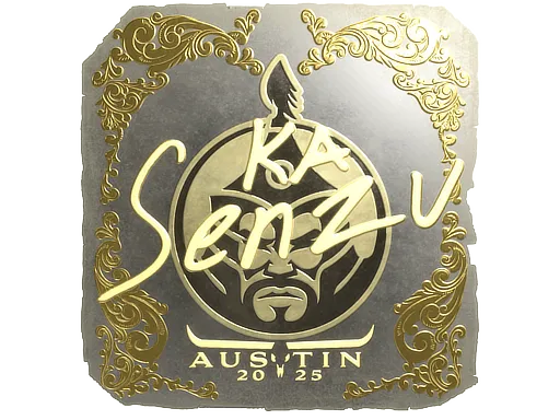Sticker | Senzu (Gold) | Austin 2025