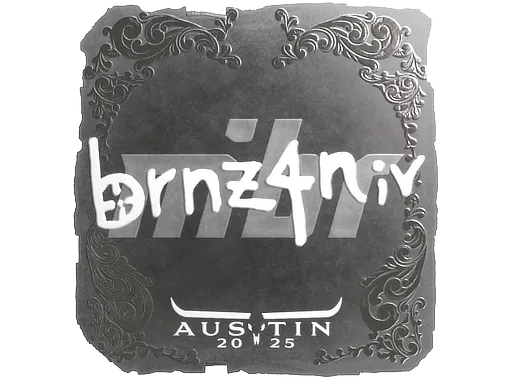 Sticker | brnz4n (Foil) | Austin 2025