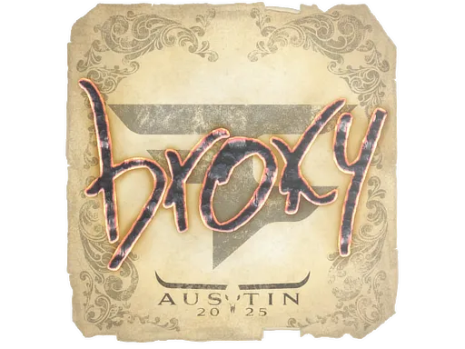 Sticker | broky | Austin 2025