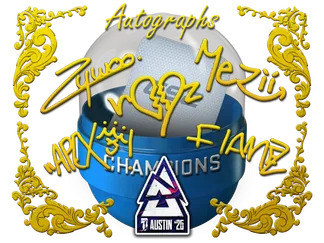 Austin 2025 Champions Autograph Capsule