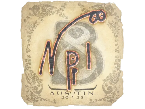 Sticker | npl | Austin 2025