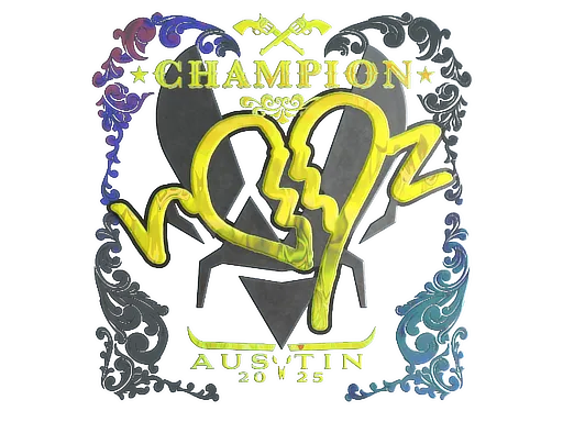 Sticker | ropz (Holo, Champion) | Austin 2025