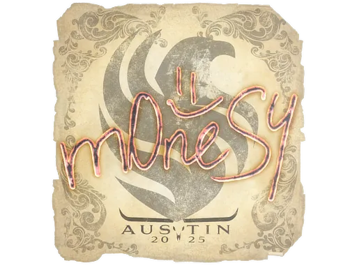 Sticker | m0NESY | Austin 2025
