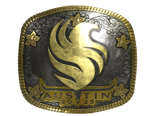 Sticker | Falcons (Gold) | Austin 2025