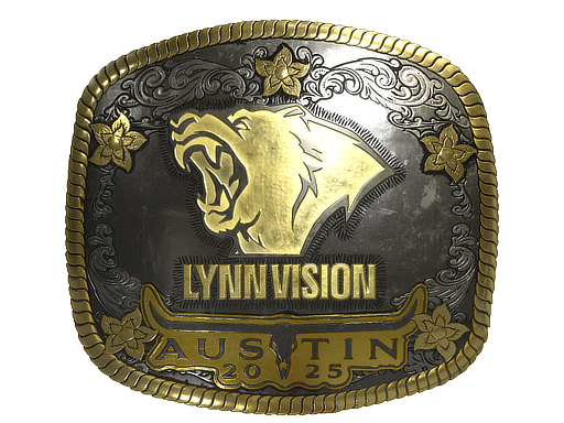 Sticker | Lynn Vision (Gold) | Austin 2025