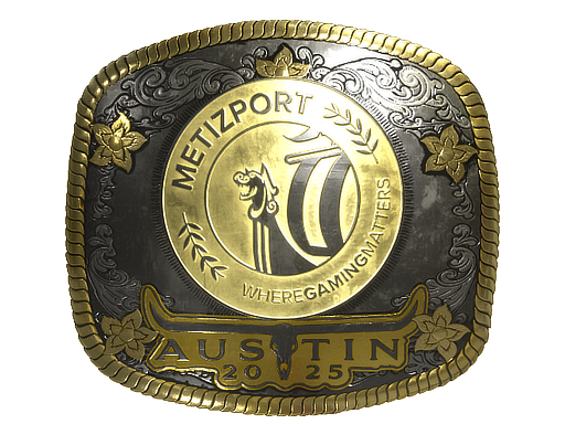 Sticker | Metizport (Gold) | Austin 2025