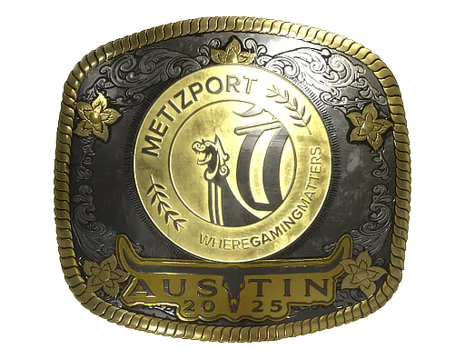 Sticker | Metizport (Gold) | Austin 2025