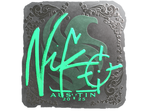 Sticker | NiKo (Foil) | Austin 2025