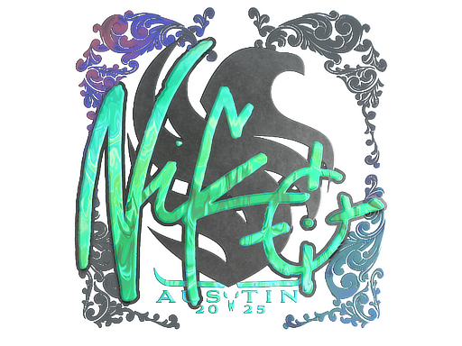 Sticker | NiKo (Holo) | Austin 2025