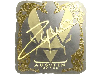 Sticker | ZywOo (Gold)