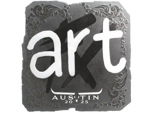 Sticker | arT (Foil) | Austin 2025