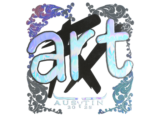 Sticker | arT (Holo) | Austin 2025