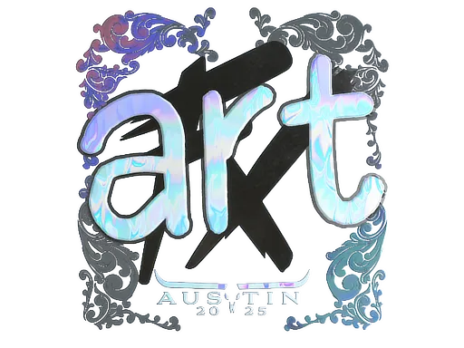 Sticker | arT (Holo) | Austin 2025