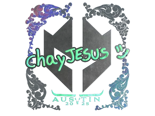 Sticker | chayJESUS (Holo) | Austin 2025