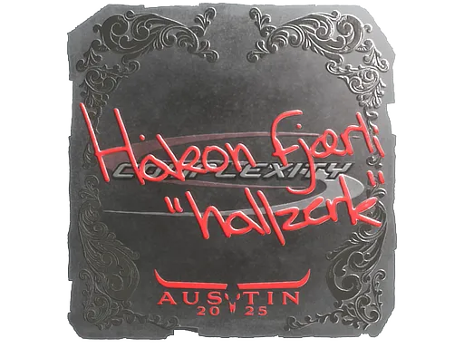 Sticker | hallzerk (Foil) | Austin 2025