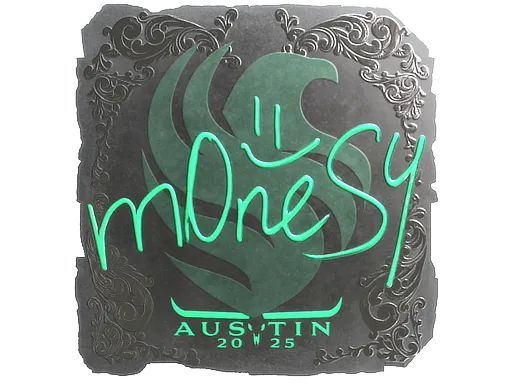 Sticker | m0NESY (Foil) | Austin 2025