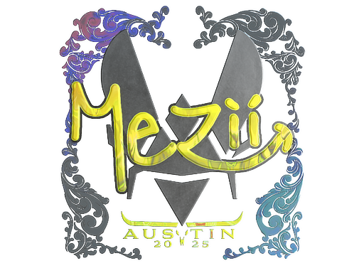 Sticker | mezii (Holo) | Austin 2025