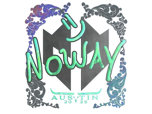 Sticker | noway (Holo) | Austin 2025