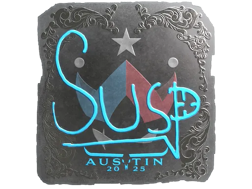 Sticker | susp (Foil) | Austin 2025