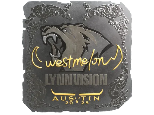 Sticker | westmelon (Foil) | Austin 2025