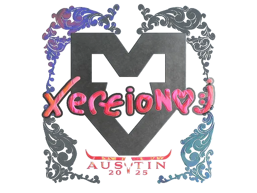 Sticker | xertioN (Holo) | Austin 2025