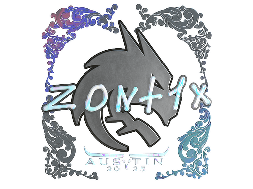 Sticker | zont1x (Holo) | Austin 2025