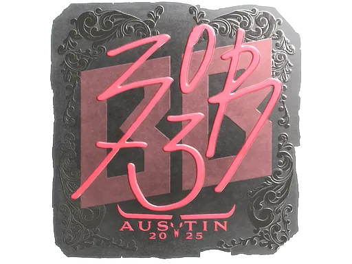 Sticker | zorte (Foil) | Austin 2025