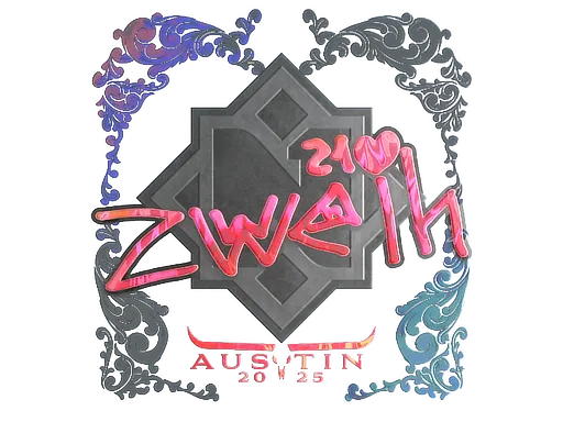 Sticker | zweih (Holo) | Austin 2025