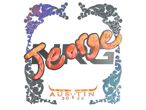Sticker | jeorge (Holo) | Austin 2025