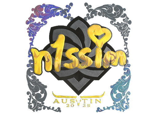 Sticker | n1ssim (Holo) | Austin 2025