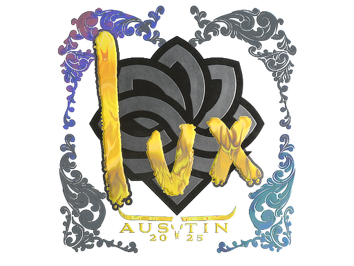 Sticker | lux (Holo) | Austin 2025