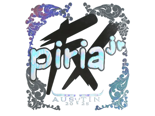 Sticker | piriajr (Holo) | Austin 2025