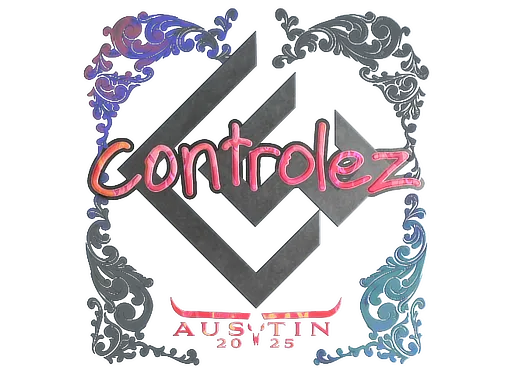 Sticker | controlez (Holo) | Austin 2025