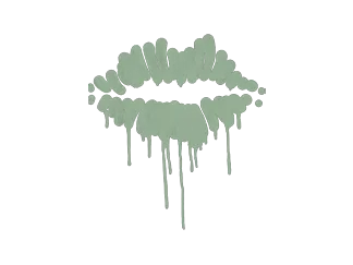 Sealed Graffiti | Kiss (Cash Green)