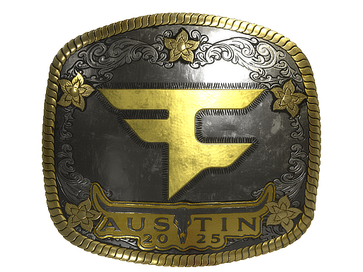 Sticker | FaZe Clan (Gold) | Austin 2025