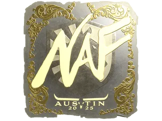 Sticker | NAF (Gold)