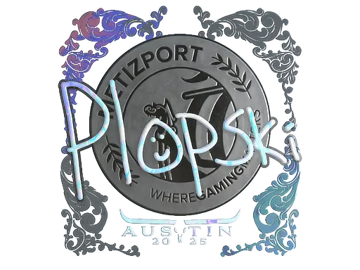 Sticker | Plopski (Holo) | Austin 2025