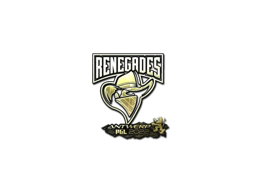 Sticker | Renegades (Gold) | Antwerp 2022