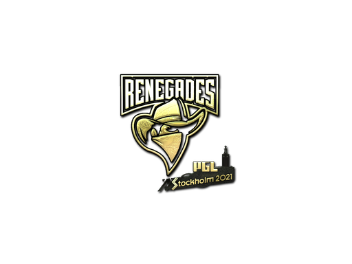 Sticker | Renegades (Gold) | Stockholm 2021