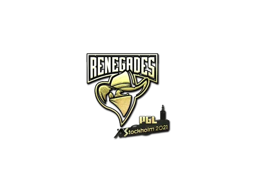 Sticker | Renegades (Gold) | Stockholm 2021