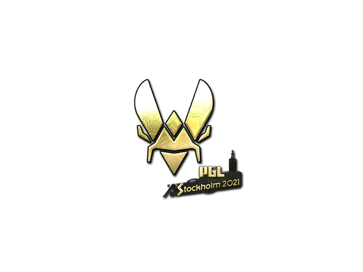 Sticker | Vitality (Gold) | Stockholm 2021